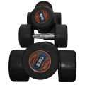 Pair Of Rubber Coated Dumbbells ZEE MAX (1+1=2KG),(2+2=4KG), (3+3=6KG), (4+4=8KG), (5+5=10KG), (6+6=12KG), (8+8=16KG), (10+10=20KG). 