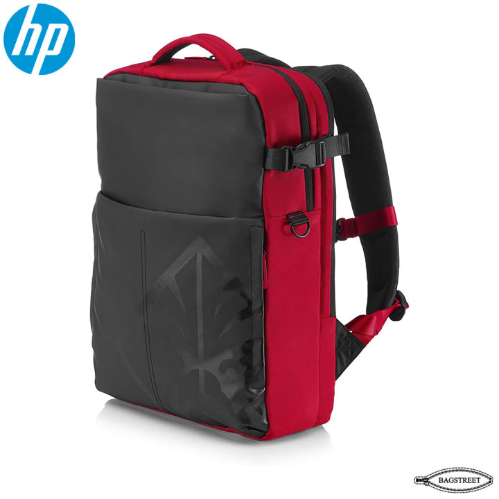 HP OMEN Gaming Business Water Resistant Backpack for 17.3” Laptops with Self Repairing Dual Concealed Zippers (4YJ80AA)