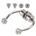 Magnet False Nose Ring Piercing Jewelry Anti-rust Stud Nail Decor Magnets Body Simple Nasal. 