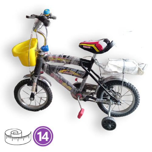 Cycle for kids Two Wheeler baby Cycle Suitable for 4 to 9 years 14 Inch double