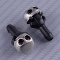 2PCS Windshield Washer Nozzle Water Spray Jet Fit for Mercedes R107 W114 W115 230 240D 380 450 560 SL SLC 1078600147. 