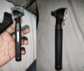 Fiber Optic Mini Otoscope black Color Pocket Otoscope With Case ENT Diagnostic Set w/ Extra Bulb Included. 
