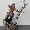 Aloy From Horizon Zero Dawn Action Figure Statue Hand Painted Custom Made. 