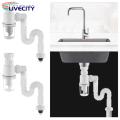 Universal Drain Kit for Sinks Easy Install Universal Sink Drain Pipe Kit for Bathroom Kitchen Odor Resistant Southeast Asian Buyers' Choice Odor Resistant Drain Pipe. 