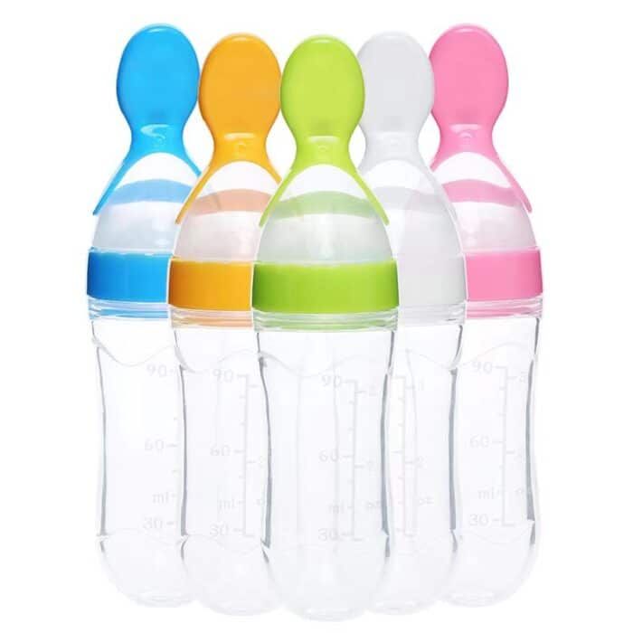 Baby%20Spoon%20Feeder%20-%2090ml%20Silicone%20Baby%20Feeding%20Bottle%20With%20Spoon%20Newborn%20Infant%20Squeeze%20Spoon%20Toddler%20Food%20Supplement%20Rice%20Cereal%20Bottle%20Milk%20Feeder%20-%20Image%204