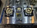 Kitchen Hob National 3 Burner HOB FULL Steel Blue Flame On LPG Available  - NG/LPG. 