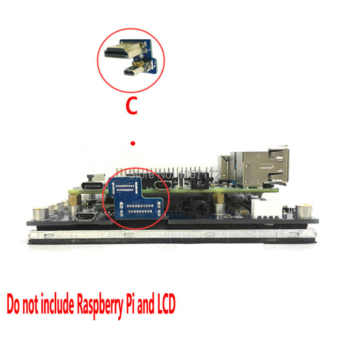 Raspberry%20Pi%204B%20model%203B+%20LCD%20HDMI%20Adapter%20connector%20-%20Image%203