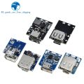 Type-C / Micro USB 5V 1A 2A Boost Converter Step-Up Power Module Mobile Power Bank Accessories With Protection LED Indicator. 