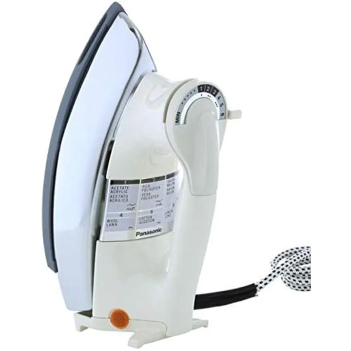 Panasonic%201000W%20Non-Stick%20Soleplate%20Dry%20Iron%20NI22AWT%20De-Luxe%20Automatic%20100%25%20Original,White%20-%20Image%202