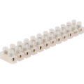 Wire Terminal PVC Connector Strip 10A 12 Pole (Pack of 10 Pcs). 