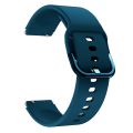 For ID205 / Willful SW021 19mm Electroplating Buckle Silicone Watch Band. 