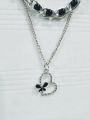 Elegant Multi Layered Chains Designer Necklace. 