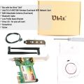 Ubit Wireless Network WiFi Card, Dual Band Wireless-AC 7265, AC1200Mbps BT 4.0 Card, 6dBi Antenna Wireless Dual Band (5G/2.4G) Gigabit Network Adapter Wireless Card for Desktop PC. 