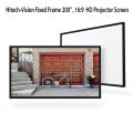Hitech-Vision Fixed Frame Projector Screen - Matt White  200" 16:9 (14.5 ft x 8.13 ft). 