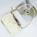 Fashion Soft PU Leather Cloud Bag One-shoulder Handbag Women's Crossbody Bags Armpit Cloud Fold Bag 1Pcs. 
