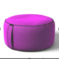 ottoman bean bag in different colors. 