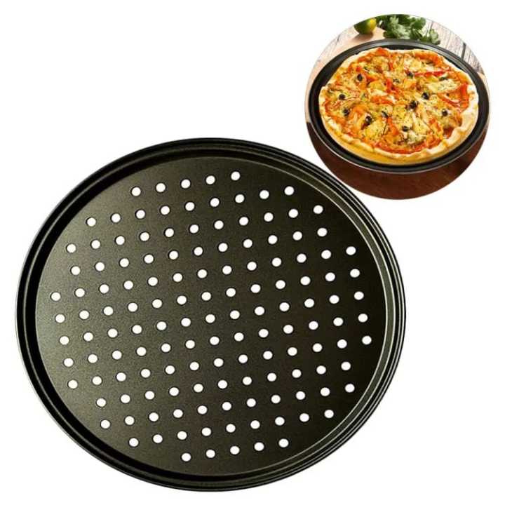 Carbon Steel Nonstick Pizza Baking Pan | Daraz.pk