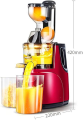 Electric Slow Juicer Slow Grinding Juicer Extractor BPA Free Masticating Wide mouth Cold Press Juicer with reverse motor function - Multifunction fruits and vegetables juice extractor juicer Multifunctional Squeezing Soybean Milk Home Commercial. 