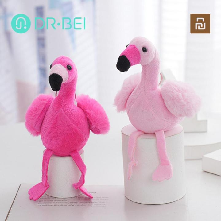 Portable Bird Plush Charm Soft Pink Bird Plush Keychain Cute Stuffed Animal Backpack Pendant for Girls Perfect Gift less Than Bird Plush Toy