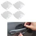 4pcs\set Car Sticker Door Bowl Sticker Car Door Handle Protection Film myvi alza axia bezza saga vvt blm flx aruz. 