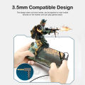 Wiresto Gaming Earphones Handsfree In Ear Headphones pubg Wired Earphones Earbuds Headset Noise Cancelling Stereo Computer Gamer Headphones with Dual Mic for Mobile Phone PS4 New Xbox One Free Case. 