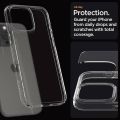 Spigen Ultra Hybrid Crystal Clear Case Iphone 16,15,14,13,12,11,XS - Transparent Ultra Hybrid Spigen Military Grade Protection Crystal Clear Case. 