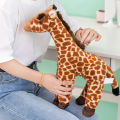 Giraffe Plush Toy Realistic Adorable Vivid Giraffe Stuffed Toy. 