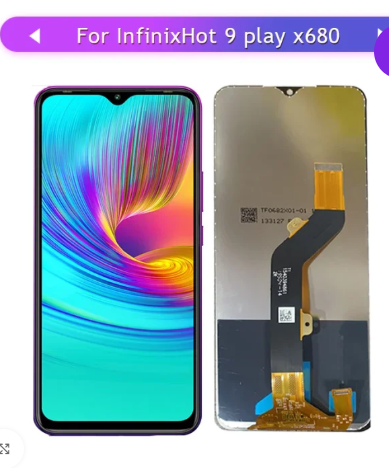 Infinix Hot 9 Play X680 Mobile Display Screen Penal Replacment LCD With Touch Penal Digitizer Assembly