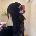 Sanrio Hello Kitty Hair Clips Kawaii Cute Hairpins for Girls Women Hair Clip Claw Acrylic Shark Clip Headwear Hair Accessories. 