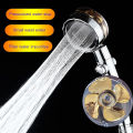 SP Dealz High Pressure Water Saving Shower High-pressure shower head with filter and pause switch Easy Install Handheld Turbocharged Shower Head 360 Degrees Rotating (. 