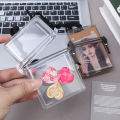 Photocards Storage Box Hanging Neck Photo Card Holder Boxes Kawaii Album Case Container Portable Card Sleeve Storage Box 1Pcs. 
