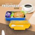 Stainless Steel Insulated Air Tight  Lunch Box For Warm food / Sealed Stainless Steel Lunch Box For Kids Student Food Heated Thermos Containers /. 