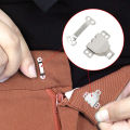 1/4Set Metal Invisible Hook Buttons Pant Coat Hidden Buckle DIY Clothing Trousers Decor Stealth Clasp Sewing Craft Accessory. 