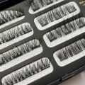 False Eyelashes High-end Fiber Durable Magnet False Eyelashes With Clip. 