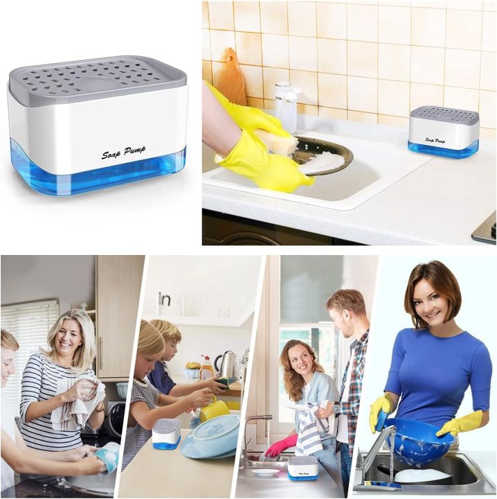 Soap%20Dispenser%20for%20Kitchen,%20Soap%20Dispenser%20and%20Sponge%20Holder,%20Countertop%20Soap%20Pump%20Dispenser,%202-in-1%20Soap%20Dispenser-One%20Hand%20Soap%20Pump%20Dispenser%20-%20Image%205