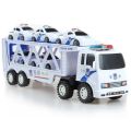 Police Truck loader Toy (Cars included) Friction power. 