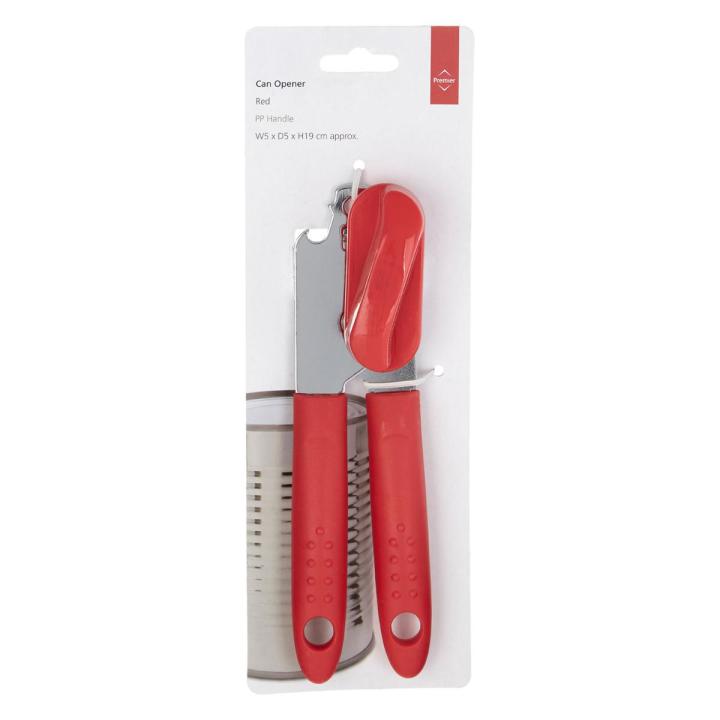 Red PP Can Opener- Premier Home- 0806572