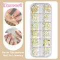 Nail Art Accessories Sparkling Aurora Rhinestone Nail Art Kit Create ning Nail Looks with Flat Bottom Manicure Accessories Stylish Nail Looks. 