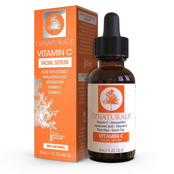 OZNATURALS FACE SERUM SKIN SCIENCE NATURE VITAMIN C FACIAL SERUM 30ML