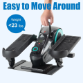 Under Desk Elliptical Bike Pedal Exerciser Portable Seated Elliptical Machine W/Adjustable Workout Levels - Adult to Seniors Compact Desk Elliptical - Seated Pedal Exerciser - Portable Elliptical Bike - Under Desk Workout Machine - Quiet Pedal Exerciser. 