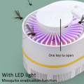 3 Speeds Portable LED Foldable Rechargeable Mosquito Killer Lamp USB Desktop Fan Insect Trap Light. 