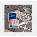 （NEW）Notebook Intel CPU sticker core I3 i5 i7 i9 NVIDIA RTX GTX label. 