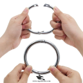 Stainless Steel 3.5 inches Bull Nose Ring for Cattle – Livestock Control Tool. 