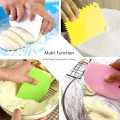 3PCs/Set Baking Pasty Spatula Pastry Dough Cutter Cake Bread Slicer Tools Plastic Scraper Cake Blade For Cake Pastry. 