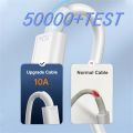 10A 120W USB Type C Fast Charging Cable For Samsung for xiaomi  Mi 12 for huawei Mate 40 50 2M USB C Super Fast Charger Data Cord. 