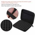 63 Compartments Essential Storage Bag Portable Travel Essential Bottle Organizer Women Perfume Collecting Case. 