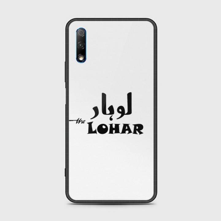 Honor 9X Cover - SkinLee HQ Infinity Glass Case (Soft) - Caste Name Lohar Customized Cover - SKINLEE-673-1-808-409