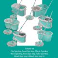 Spin Mop Rod, Original Replacement Part Of Spin Mop, Easily Locked To Hold Forever, Comes With A Locking System, Without Handle, Head, And Refill, Compatible With All Kinds Of Spin Mops. 