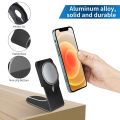 HOCE MagSafe Charger Holder For IPhone 12 13 14 15 16 Pro Max Mini 14 15 16 Plus Magsafe Desk Power Base Holder For Magsafe Stand Accessories Wireless Magnetic Phone Charger Stand Holder. 