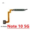 For Xiaomi Redmi Note 10 10s 4G 5G Home Button FingerPrint Touch ID Sensor Flex Cable. 